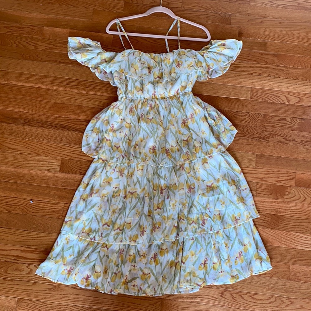 Misguided floral dress. Mindi dress lined. Size US 6